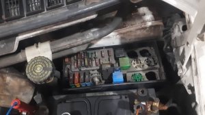 пежо експерт установка реле стартера