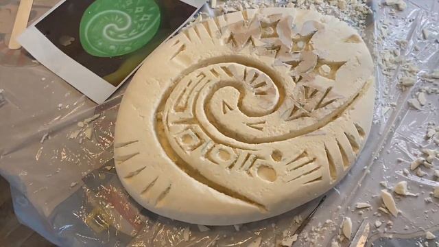 DIY Moana Giant Glowing (Light up) Heart of Te Fiti Make Tutorial смотреть онлайн