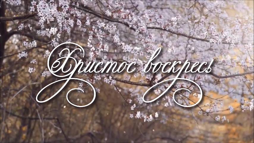 ХРИСТОС ВОСКРЕС! Людмила Вознярская. Плюс с текстом