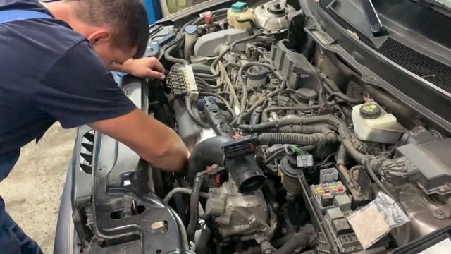 Замена цепи грм на моторе 3,2 Вольво ХС90. смотреть онлайн