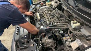 Замена цепи грм на моторе 3,2 Вольво ХС90.