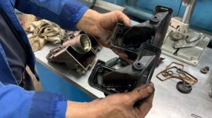 Ремонт и обслуживание бачка маслоотделителя Вольво.