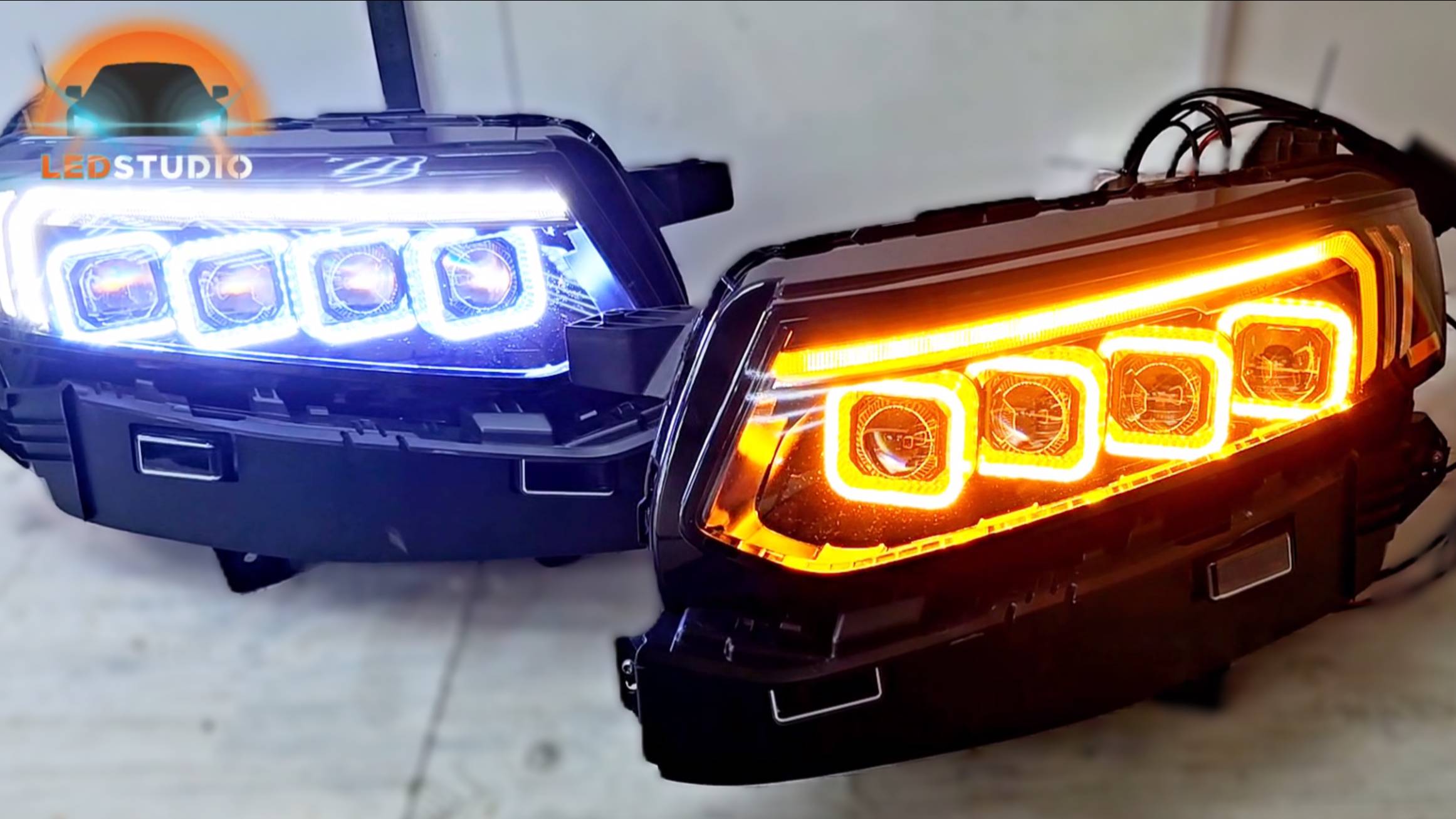 Geely Tugella QBiled фары светодиодные от Ledstudio смотреть онлайн