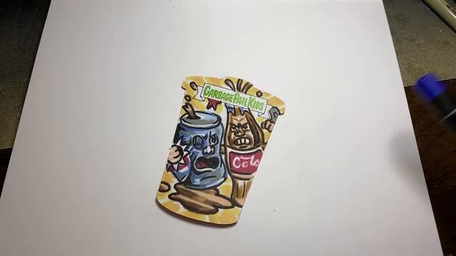 Live Art Stream w/Topps Artist Victor Moreno | Drawing Garbage Pail Kids смотреть онлайн
