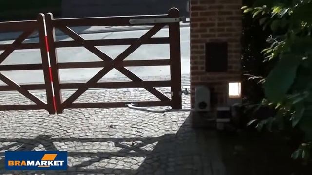 Розпашні ворота з автоматикою FAAC Львів, Вінниця - БРАМА МАРКЕТ смотреть онлайн