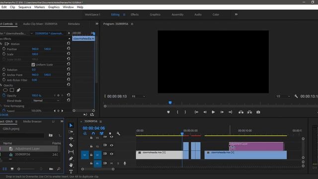 Adobe Premiere Pro CC 2018 GLITCH EFFECT | DIGITAL WARP EFFECT смотреть онлайн