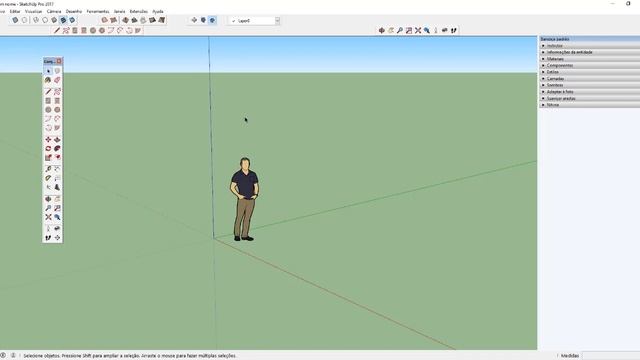 Curso Gratuito de Sketchup 2017 e Vray 3.4 - Aula 03 Customizando o Sketchup смотреть онлайн
