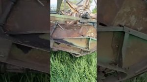 Жатка валковая прицепная ЖВП-4.9 экспресс-обзор от Андрея Абросимова