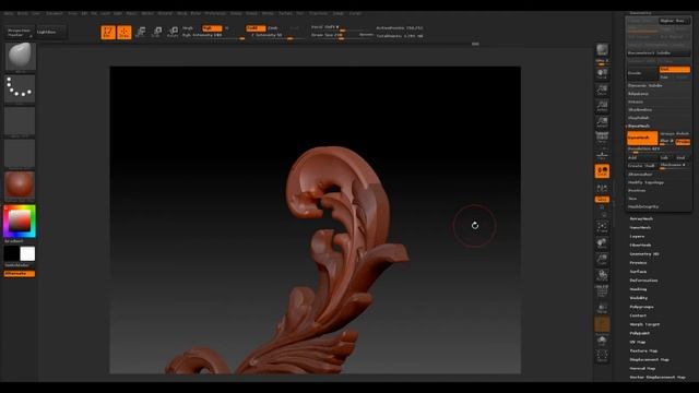 Моделирование веточки в Арткаме смотреть онлайн