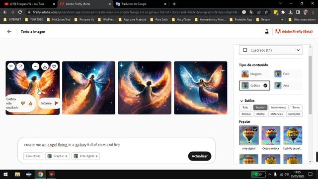 Como hacer VIDEOS e IMAGENES con Inteligencia Artificial Adobe Firefly IA смотреть онлайн