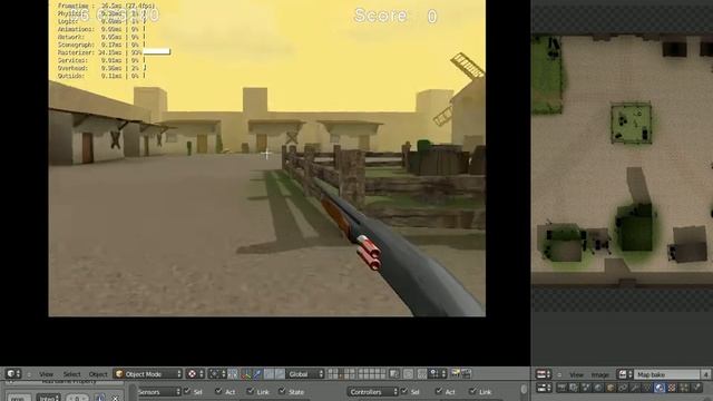 Fps blender Update 3: The map смотреть онлайн