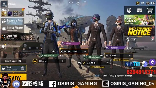 BOOM BAM CLASSICS | IOS PE KAB AAYEGA ?? OSIRIS IS LIVE | ROAD TO 1K | JOIN DISCORD | смотреть онлайн