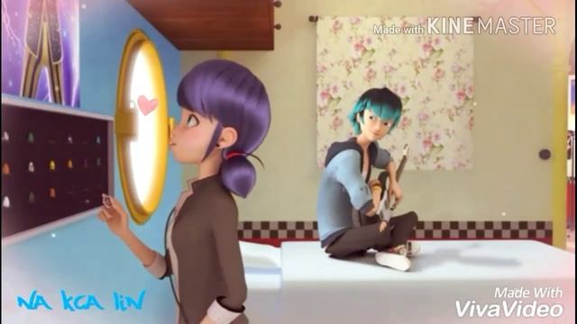 Леди баг и супер кот клип Лука и Маринетт Адриан и Маринетт Давай взорвёмся громкими петардами 