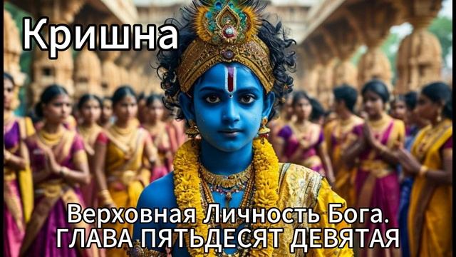 Кришна. Верховная Личность Бога. ГЛАВА ПЯТЬДЕСЯТ ДЕВЯТАЯ Освобождение демона Бхаумасуры смотреть онлайн
