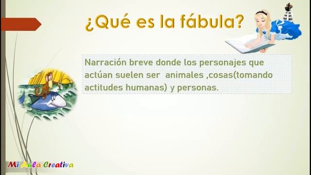 QUÉ ES UNA FÁBULA | #MiAulaCreativa смотреть онлайн