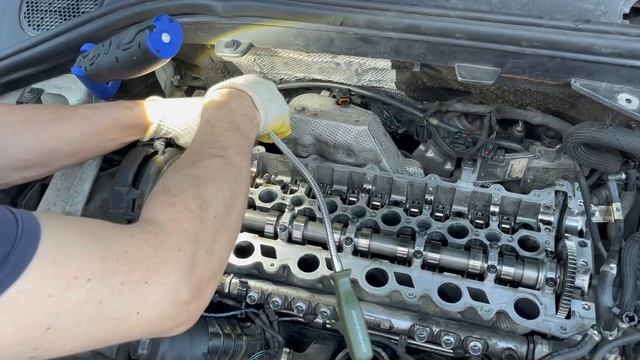 Ищем все возможные разрушения дизельного мотора Вольво при обрыве ремня грм. смотреть онлайн