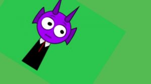 Дурпл в рубашке бежит футаж для всех