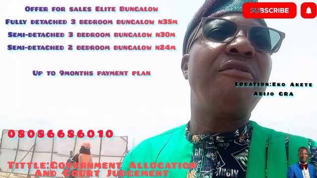 Elite Bungalow Apartment by Ayhomes. Eko Akete Abijo up for sales.  #Lekkihomes  #Ekoakete  #Ayhome