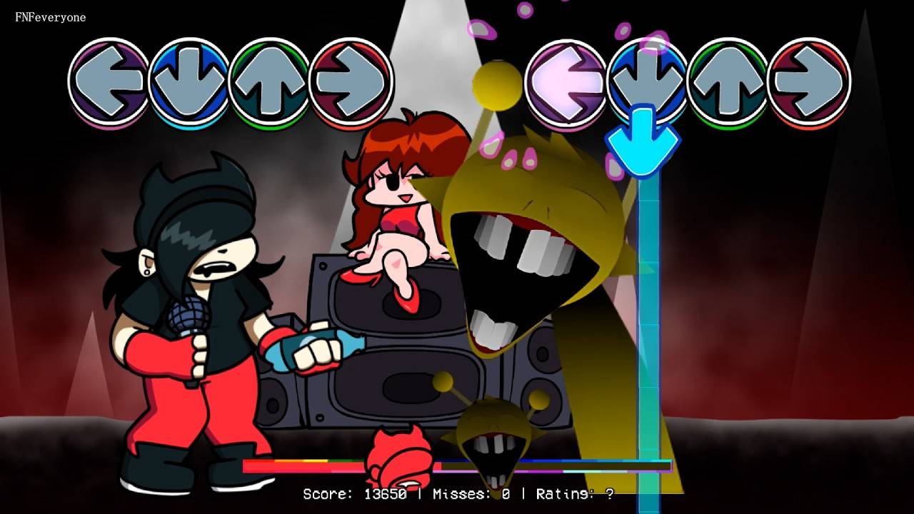 FNF Спрунки Все фазы ужаса поет песню Энни о животных смотреть онлайн