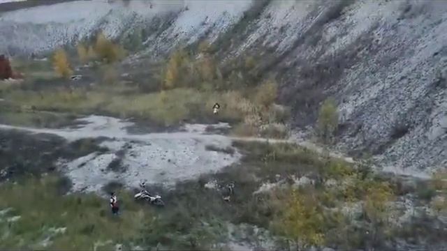 покоряем подъемы в карьере. Атяшево. смотреть онлайн
