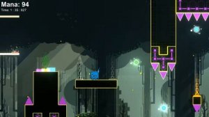 красивенький платформер по гд