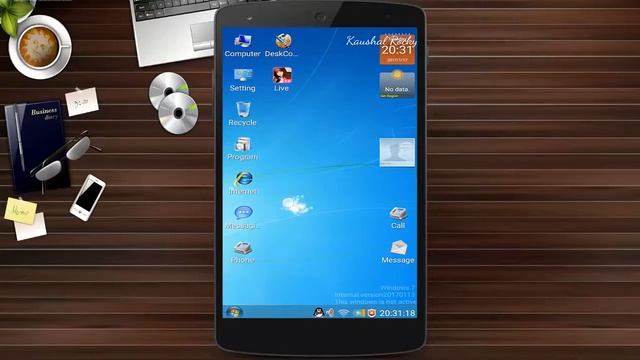 How to Run Windows 7 & Windows Xp on your Android[NO ROOT] смотреть онлайн