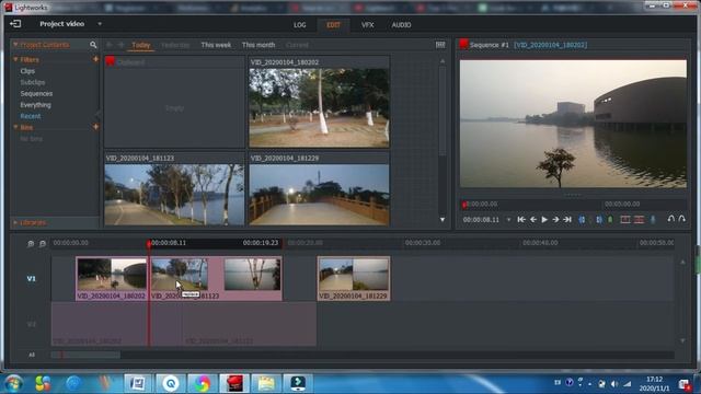 How To Cut Or Split Video In Lightworks