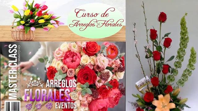 🎈🙌🤑COMO HACER ARREGLOS FLORALES - 🎀CURSO PROFESIONAL DE ARREGLOS FLORALES смотреть онлайн
