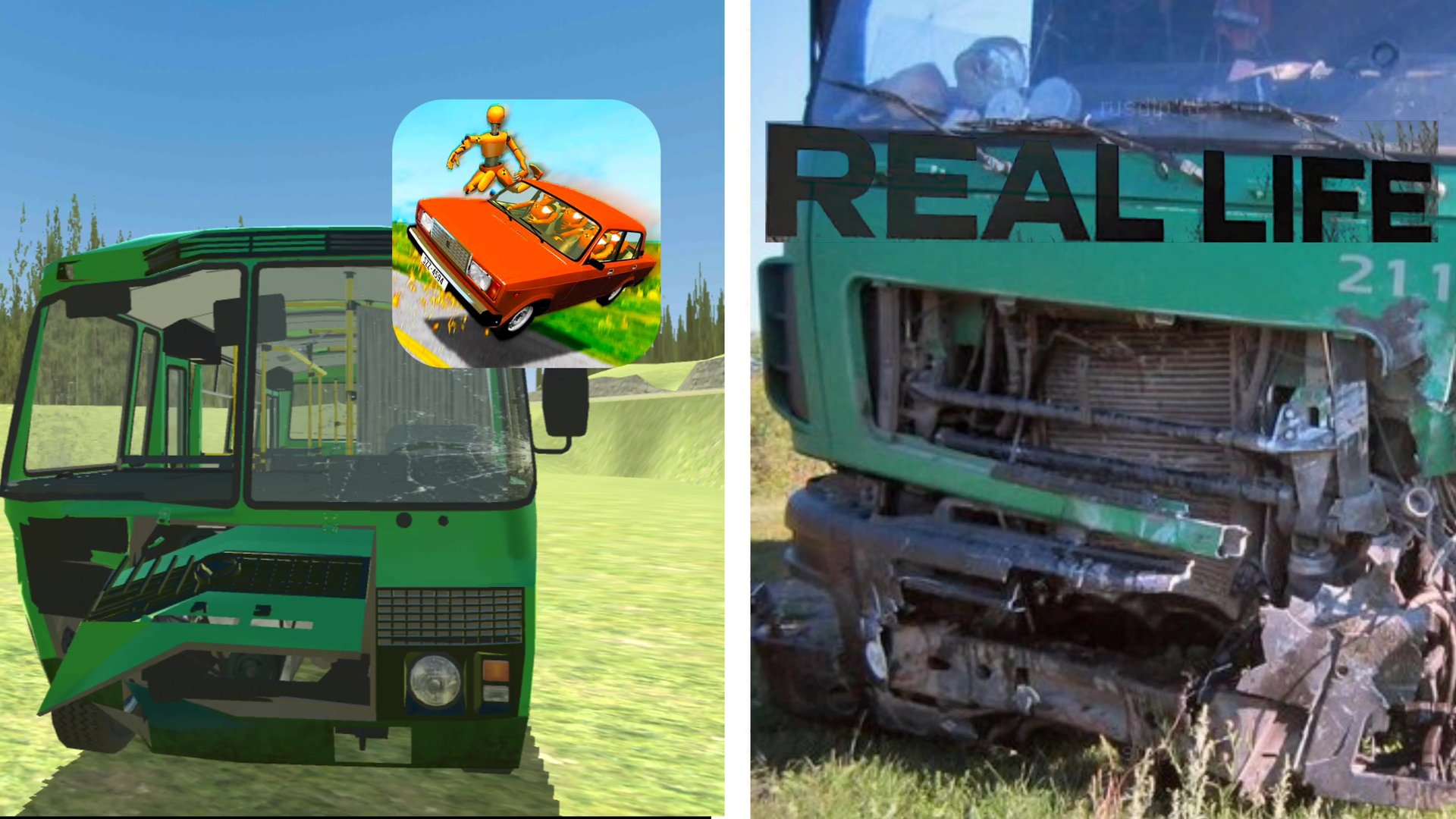 Реконструкция страшной аварии Юры 190 #14