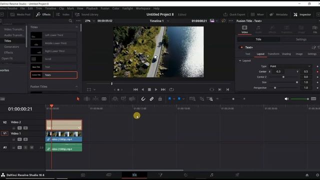 How To Add Motion Blur in Fusion Text IN DaVinci Resolve Motion Graphics Tutorial смотреть онлайн