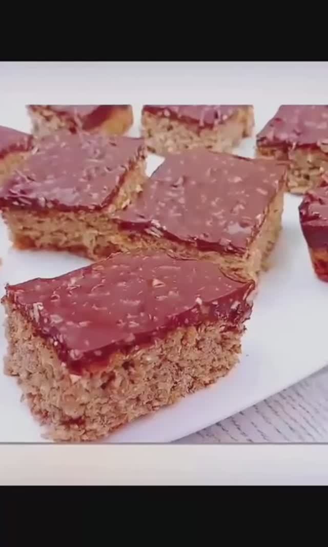 Сникерс Из Овсянки😃Без Масла,Яиц,Муки/ПП рецепт смотреть онлайн