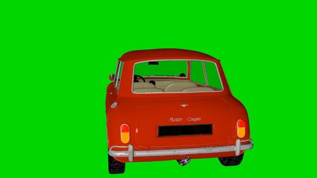 Austin mini french version 3d model test animation s01r01 green screen смотреть онлайн