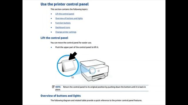 Printer Parts Of HP Officejet Pro 8020 Series Printer
