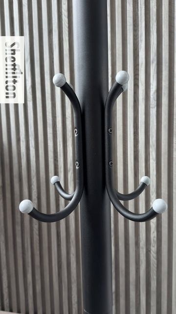 Вешалка SHT-CR450 черный / серый / мрамор смотреть онлайн