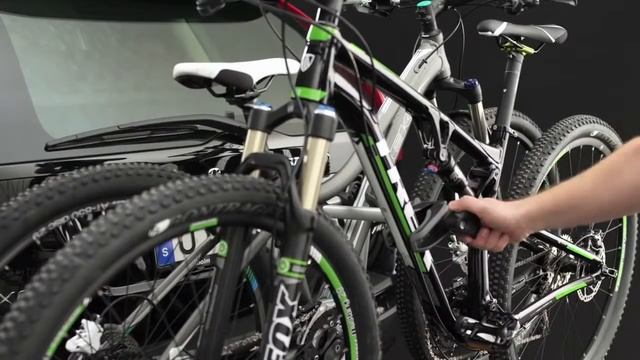 Bike Carrier Towbar - Thule EasyFold 932 (with Knobs 528)