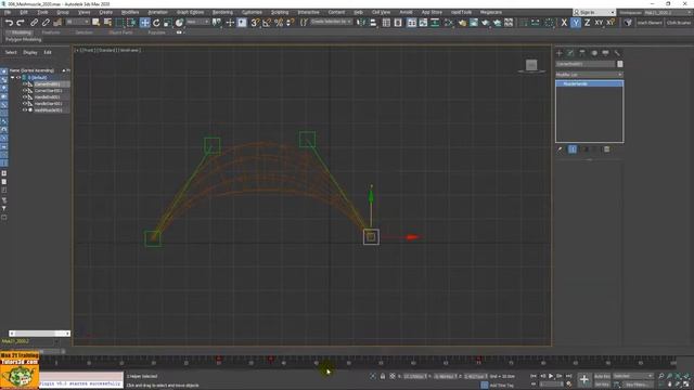 3ds max script course: 012 Mesh Muscle Animation _ Mesh Muscle Animazione смотреть онлайн