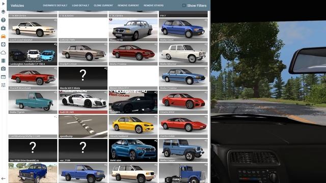 Столкновения двух машин в BeamNG Drive смотреть онлайн