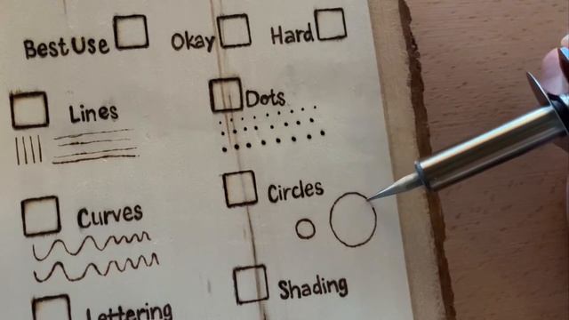 7: Woodburning Tips and Their Uses - Tapered Point смотреть онлайн