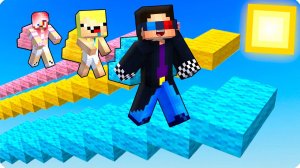 😵ПОСТРОЙ ЛЕСТНИЦУ ЧЕЛЛЕНДЖ В МАЙНКРАФТ! ШЕДИ MINECRAFT