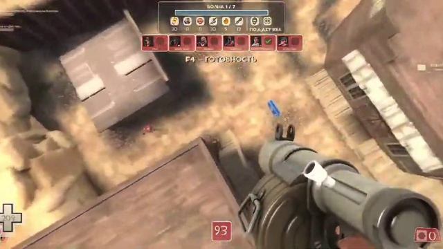 РЕЖИМ ЭКСПЕРТ В МАНН ПРОТИВ МАШИН В TEAM FORTRESS 2 смотреть онлайн