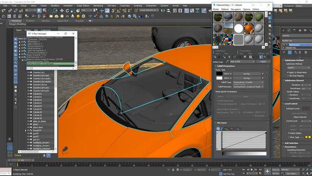 How to create Vray Glass material in 3ds max смотреть онлайн