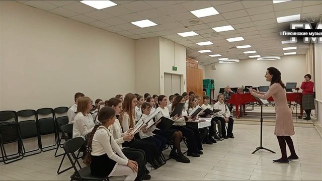 Открытый урок, ведёт Мариам Аветисян - хор "Московские колокольчики". смотреть онлайн