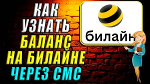 Как узнать баланс на билайне через смс
