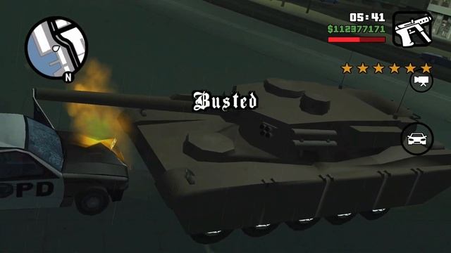 GTA: SA- Police cruiser busted compilation смотреть онлайн