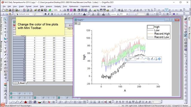 Fill Area Between Line Plots смотреть онлайн