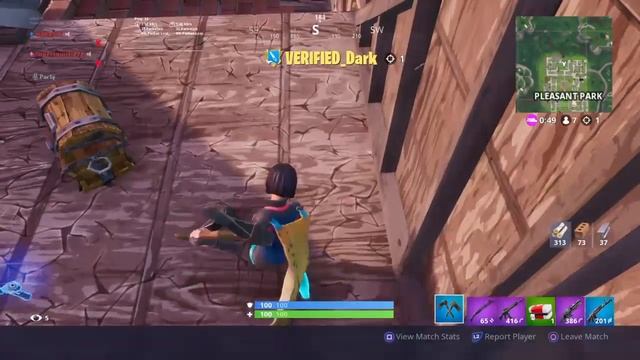 NEW FORK KNIFE PICKAXE GAME PLAY! DUOS CUSTOMS GAMEPLAY !! BATTLE ROYALE!! смотреть онлайн
