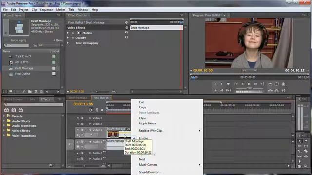Связь Adobe Premiere c Adobe After Effects смотреть онлайн