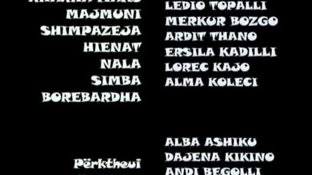 The Lion King 1½ (Mbreti Luan 3: Hakuna Matata) - Albanian credits (original version) смотреть онлайн