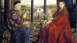 Мадонна канцлера Ролена. Канцлер Ги