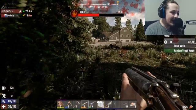 Twitch chat is bloodthirsty!! - 7 Days to Die смотреть онлайн